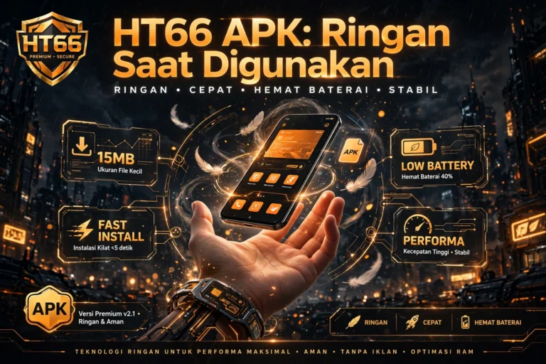 HT66 APK: Ringan Saat Digunakan
